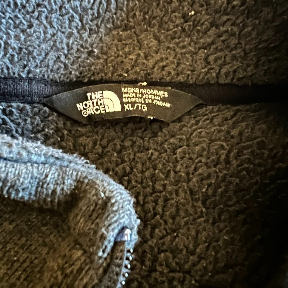 The North Face Gordon Lyons Full Zip Men's Jacket Fleece XL Gray - Picture 3 of 7